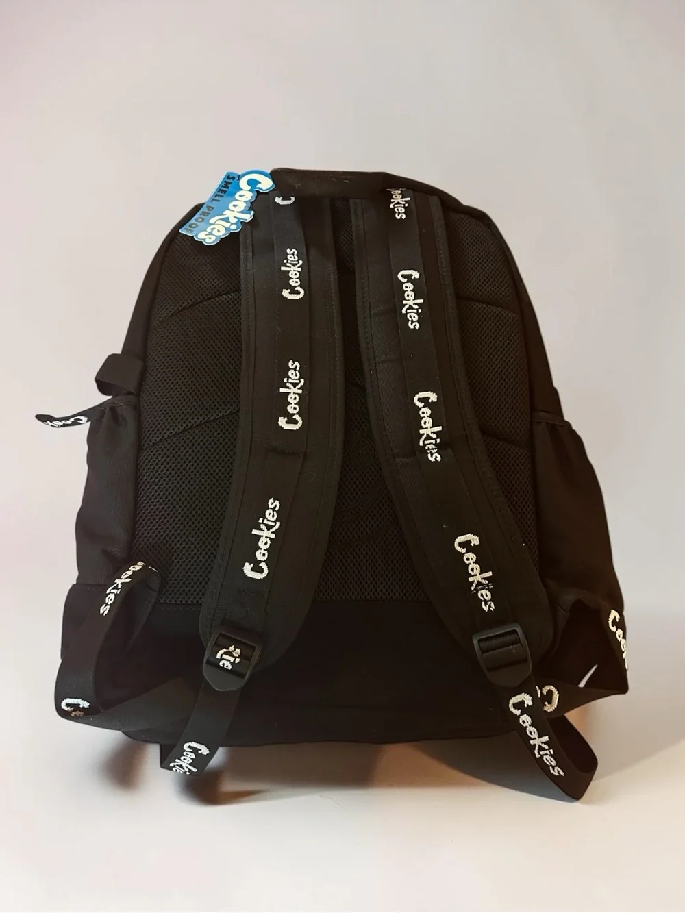 Cookies Black Men's Backpack with Multiple Pockets